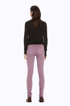 La Bohemienne' Skinny Fit Pants in Petal | FINAL SALE Bottoms Maison Scotch 