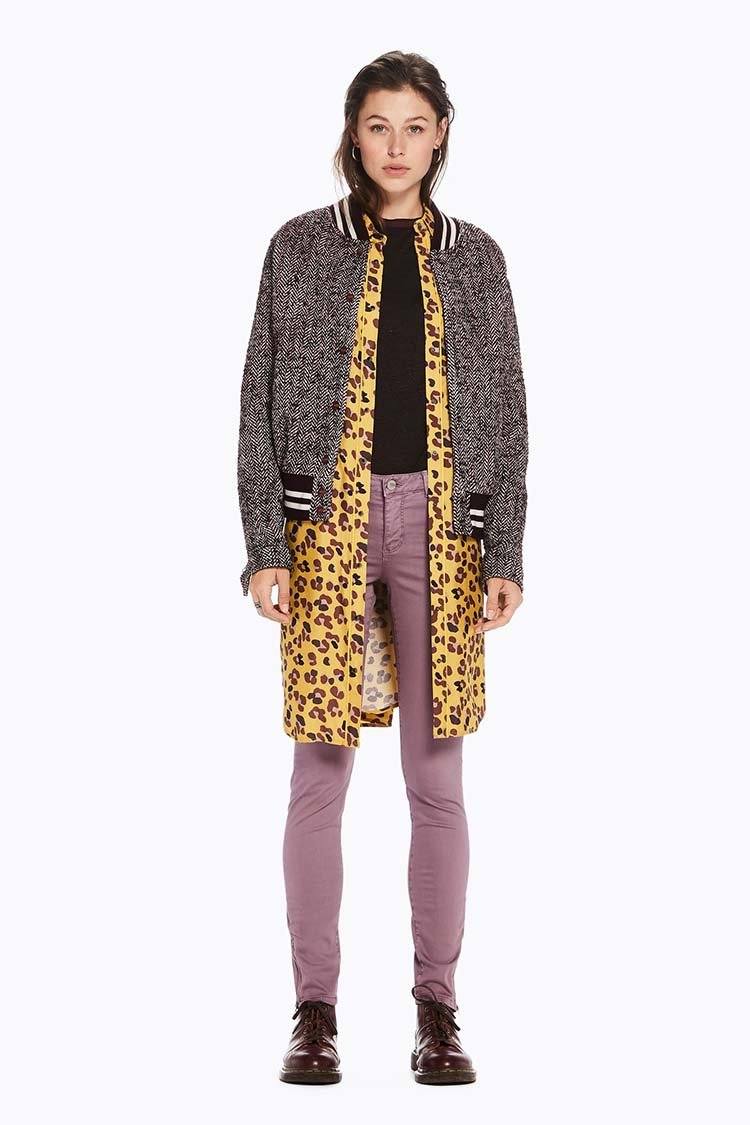La Bohemienne' Skinny Fit Pants in Petal | FINAL SALE Bottoms Maison Scotch 