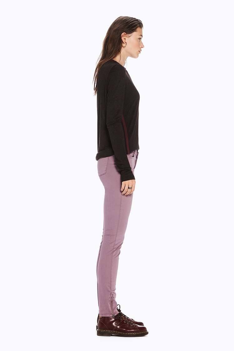 La Bohemienne' Skinny Fit Pants in Petal | FINAL SALE Bottoms Maison Scotch 