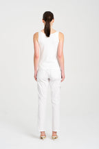 Zip Cargo in White