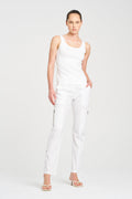 Zip Cargo in White