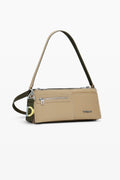 Delta Nova Two-Tone Convertible Bag in Beige