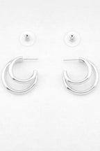 Ginervra Hoop in Silver Accessories Peter Lang 