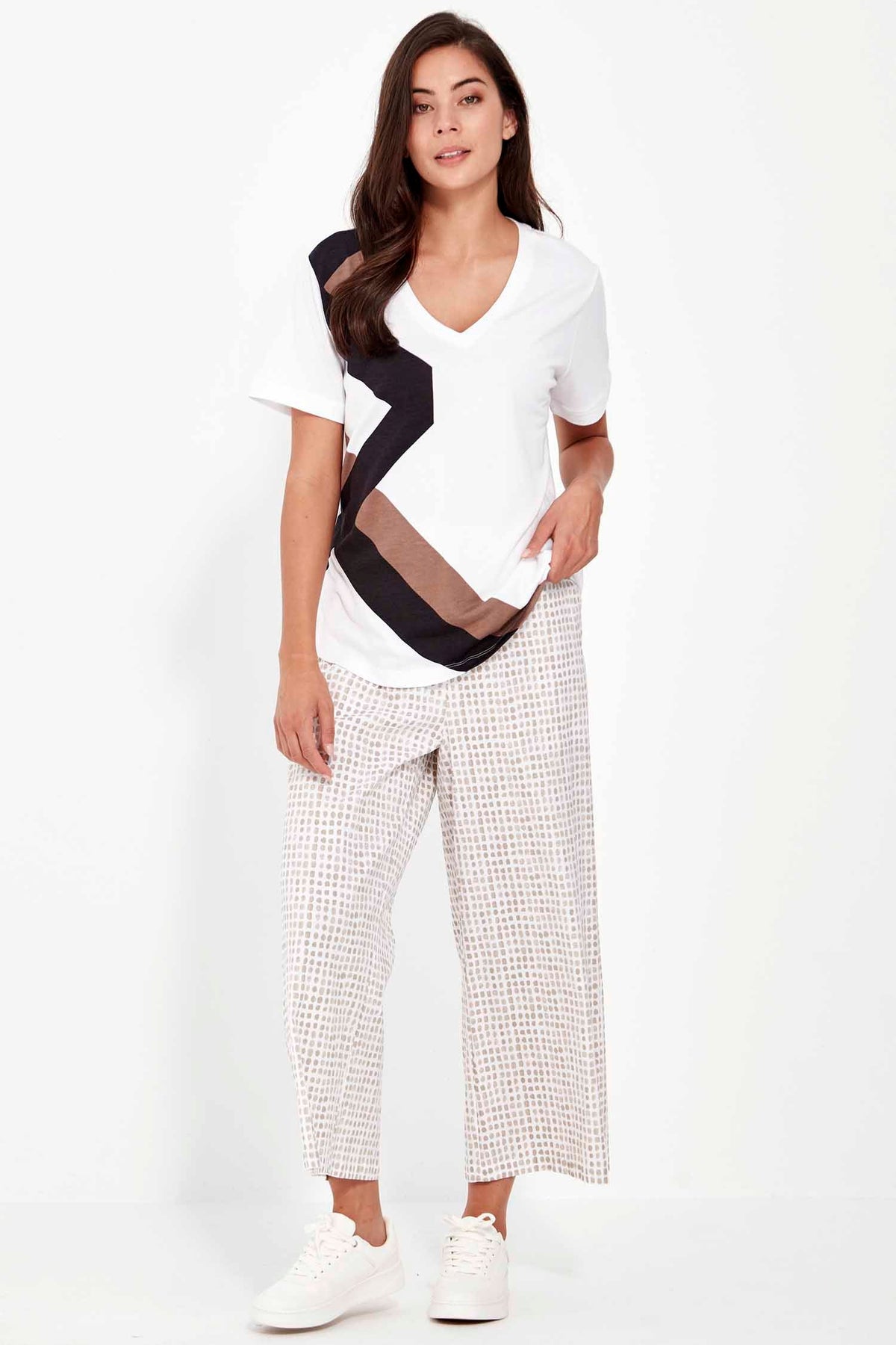 Acrobat Tile Okawa Pant in Bark
