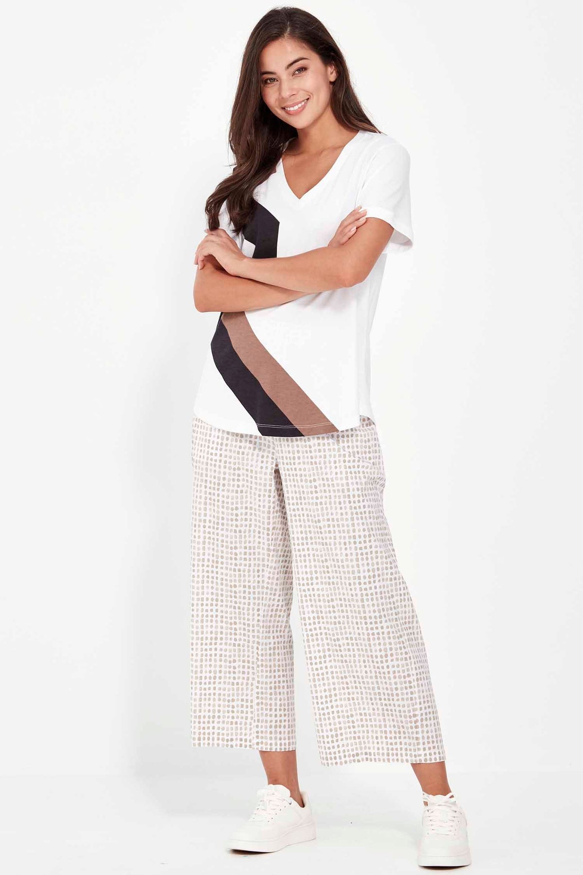 Acrobat Tile Okawa Pant in Bark