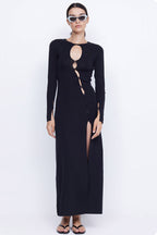 Alienor Key Hole Knit Dress | FINAL SALE