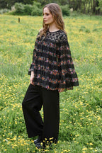Amazing Lace Blouse in Black
