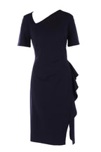 Amy SS Midi Dress in Navy