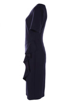 Amy SS Midi Dress in Navy