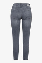 Ana S 7/8 Jeans w Rhinstones in Used Grey