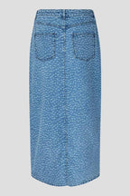 Angola Split Front Denim Skirt | FINAL SALE