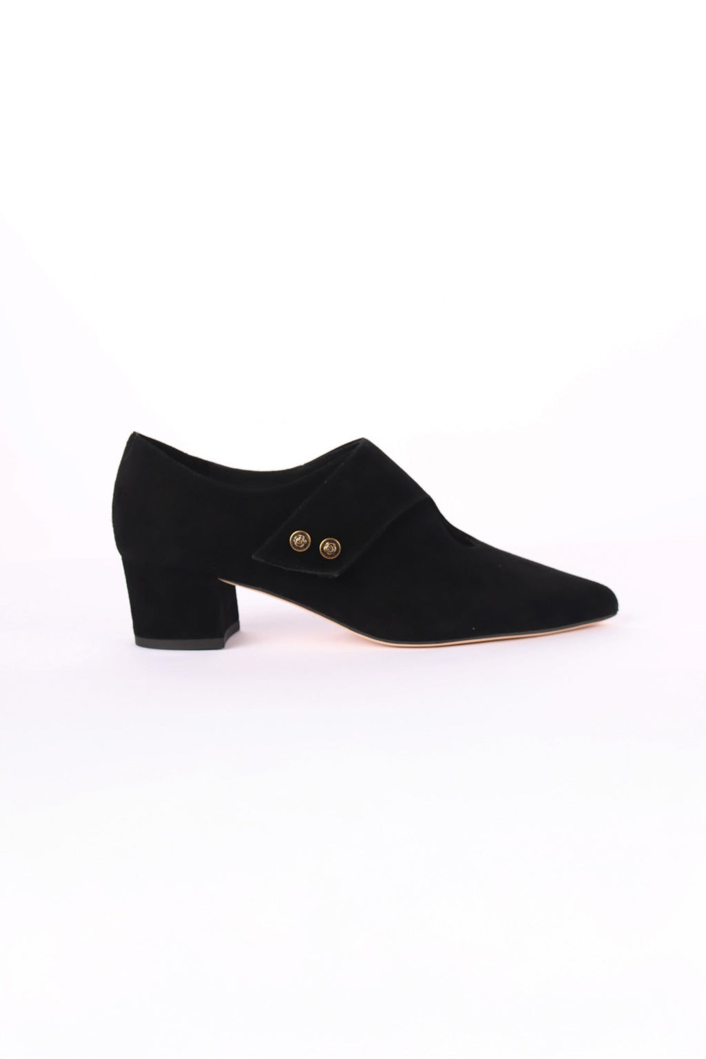 Arrie Suede Heel in Black