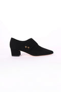Arrie Suede Heel in Black