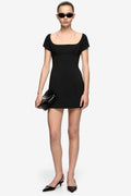 Artea Mini Dress in Black