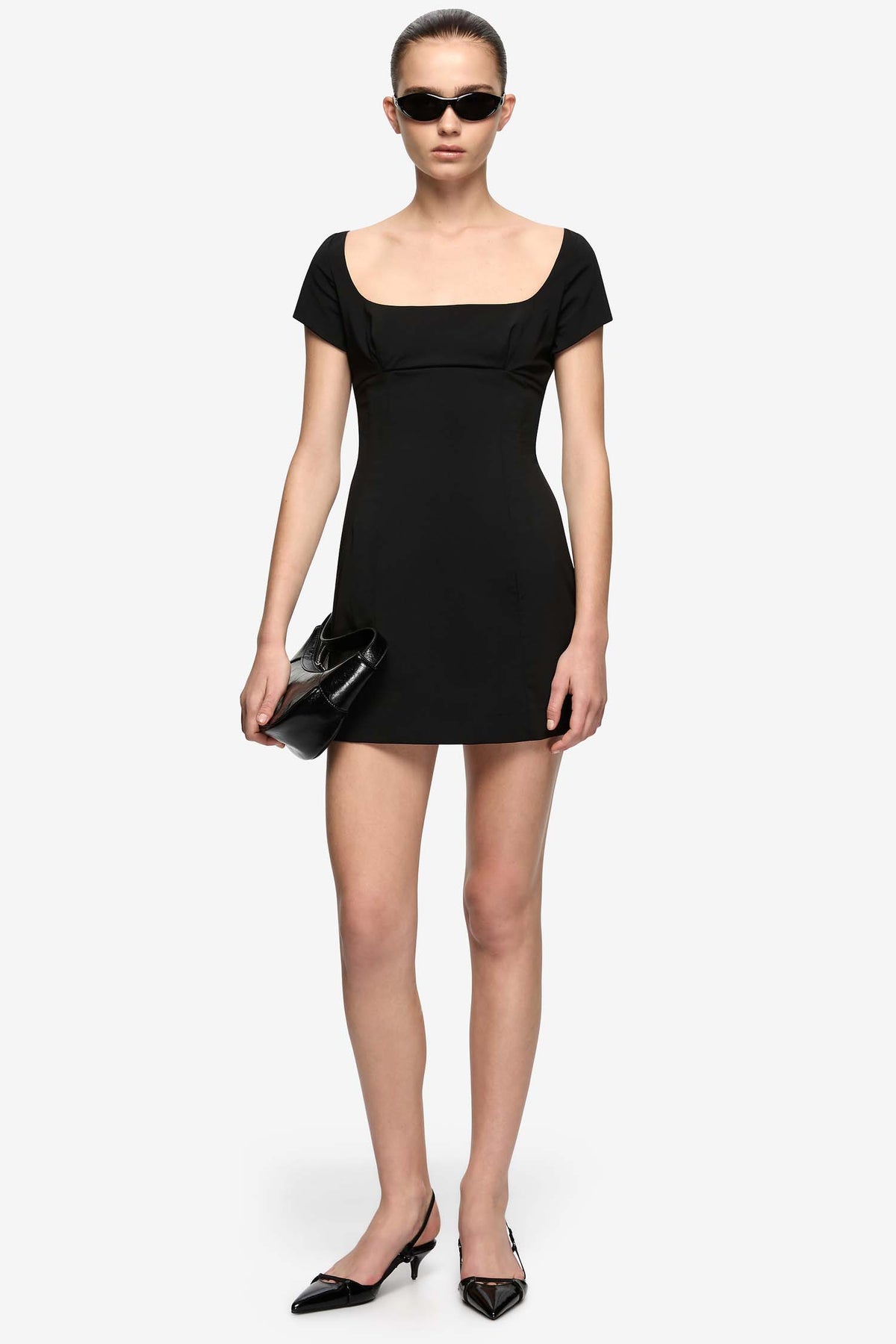 Artea Mini Dress in Black