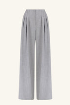 Asher Wide Leg Pant in Smoke Grey | FINAL SALE