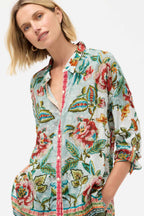 Audrey Button Up Shirt in Gillian