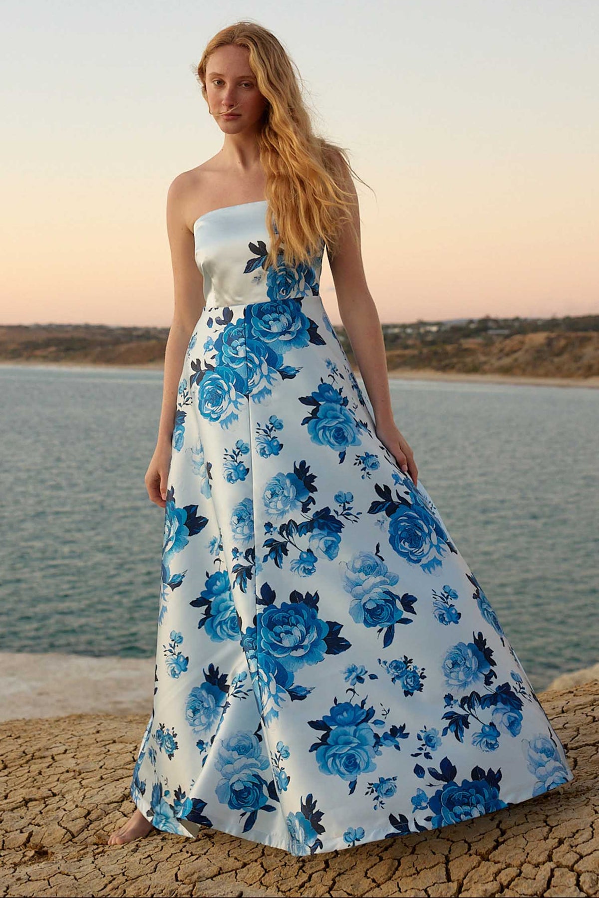Audrey Dress in Blithe Rose