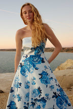 Audrey Dress in Blithe Rose
