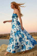 Audrey Dress in Blithe Rose