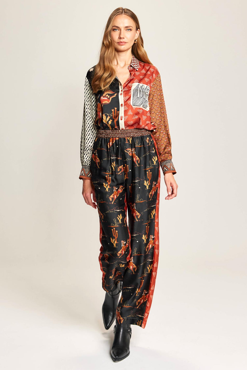 Bailey Straight Leg Track Pant in Rodeo | FINAL SALE