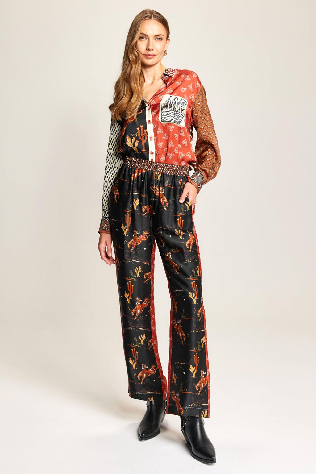 Bailey Straight Leg Track Pant in Rodeo | FINAL SALE