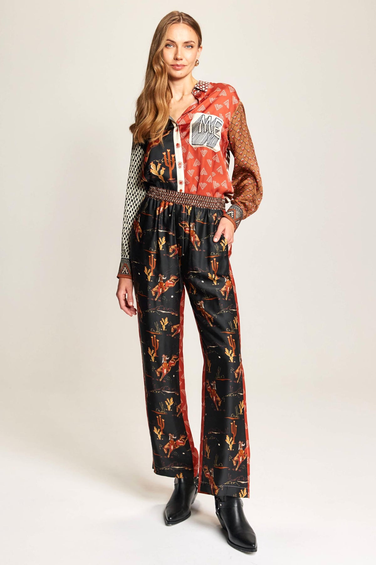 Bailey Straight Leg Track Pant in Rodeo | FINAL SALE