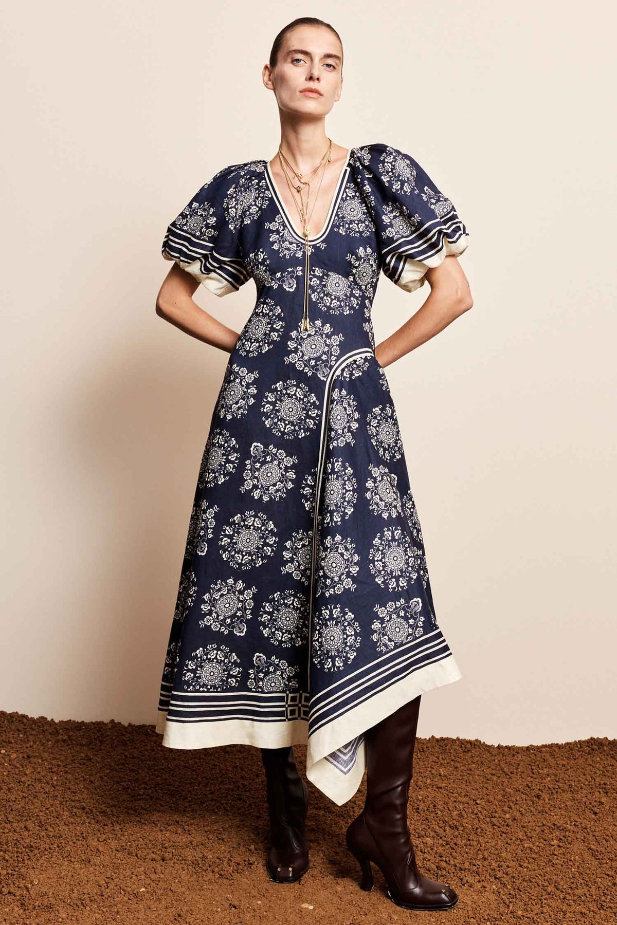 Banderra Midi Dress