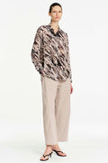 Barrel Leg Pant in Ivory