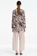 Barrel Leg Pant in Ivory