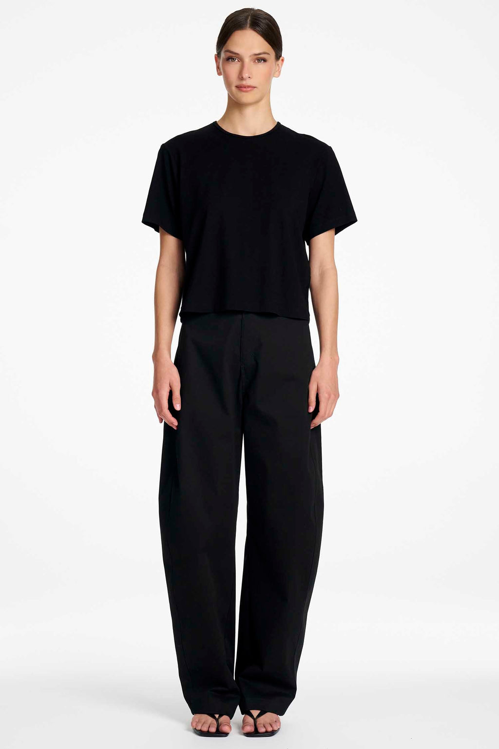Barrel Pant in Black