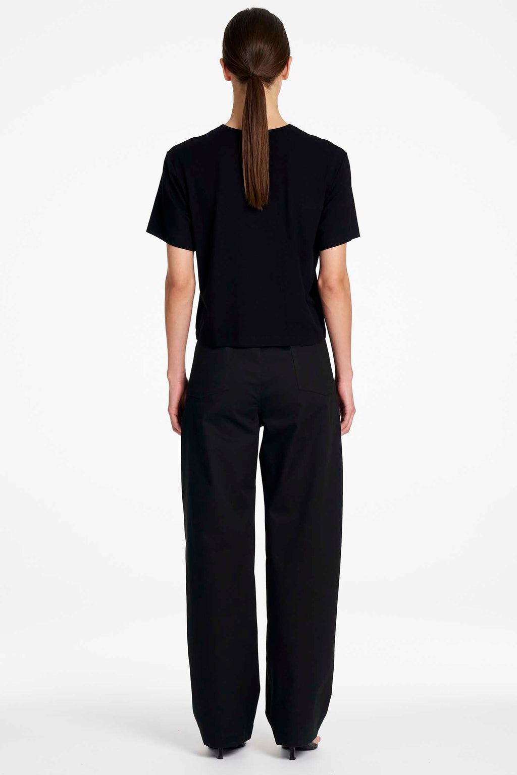 Barrel Pant in Black