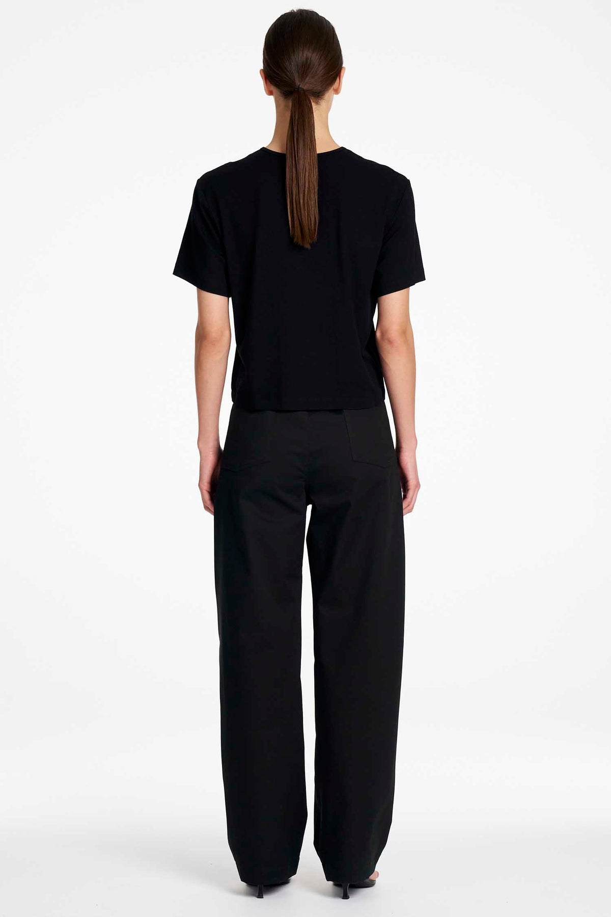 Barrel Pant in Black