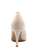 Barrios Leather Heel in Nude