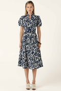 Bateau Shirtmaker in Navy Ecru