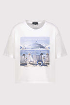 Beach Dogs T-Shirt in Cream