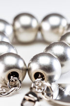 Beads Bracelet in Silver Vintage