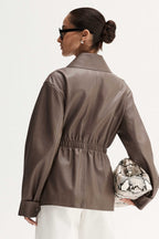 Bennet Jacket in Taupe