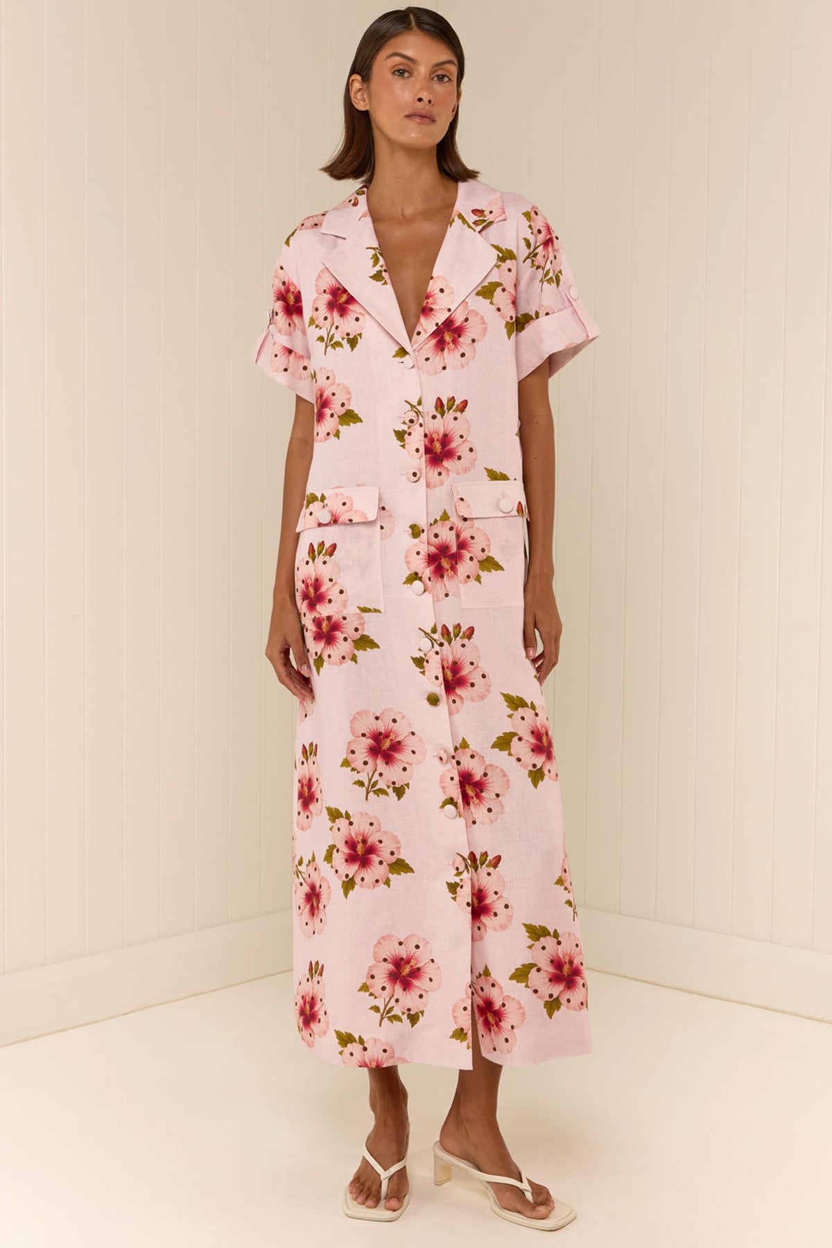 Betty Dress in Hibi Polka