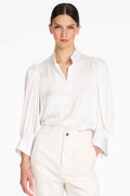 Blouson Shirt in Ivory