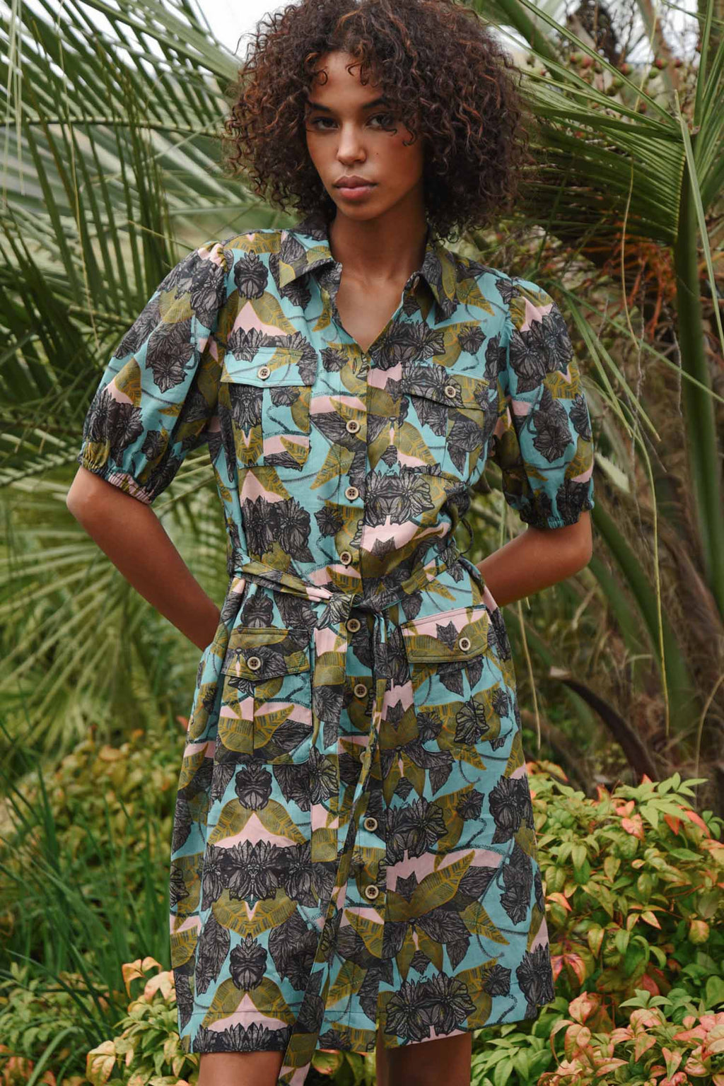 Bonbon Baby Dress in Lotus Of Love