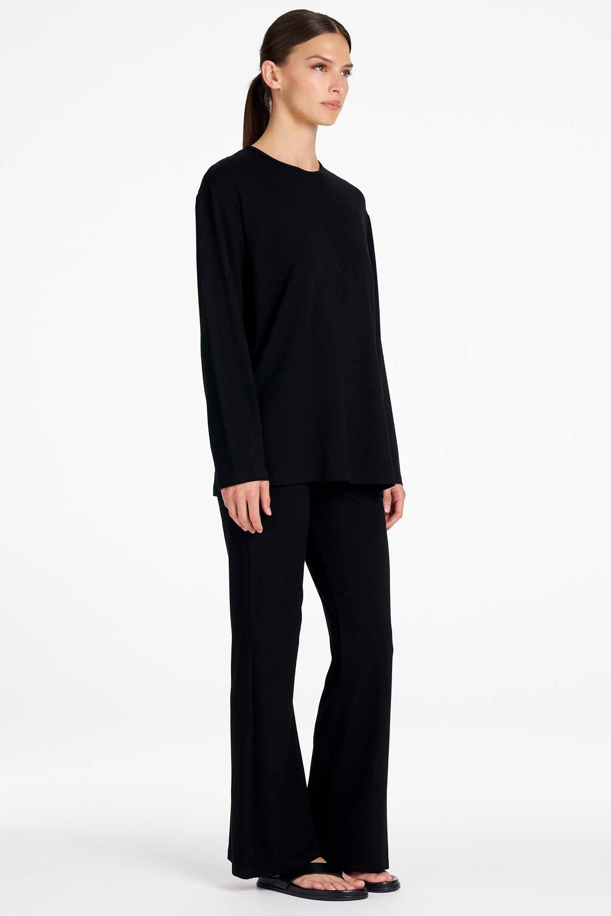 Boot Pant in Black