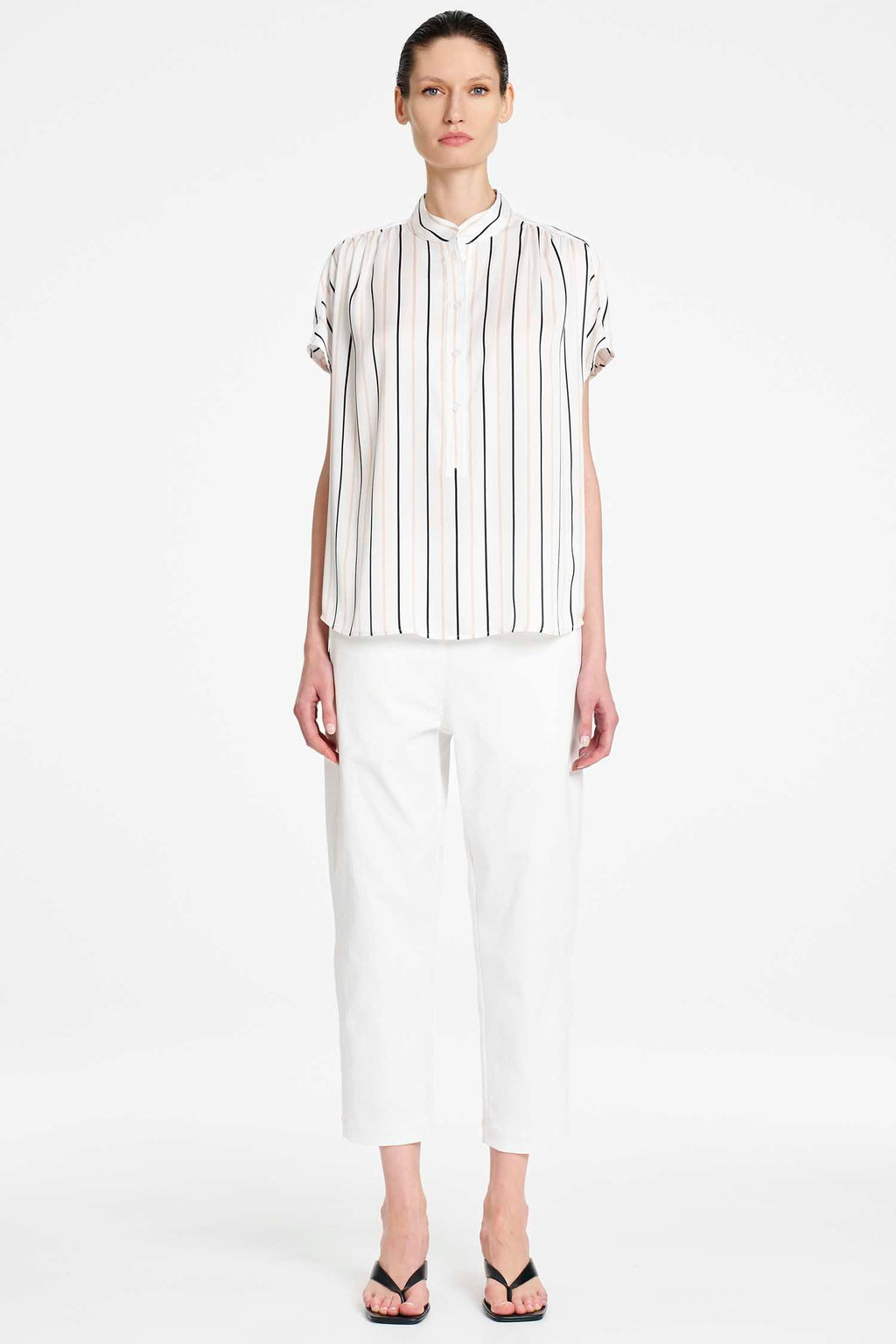 Bow Pant in Ivory