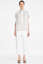 Bow Pant in Ivory