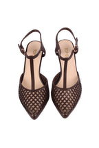 Brenn Leather Heel in Choc