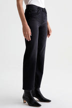 Brinley Mid-rise Straight Leg Jeans - Glasgow