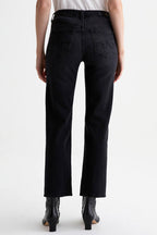 Brinley Mid-rise Straight Leg Jeans - Glasgow
