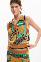 Budapest Vest in Black Coffee