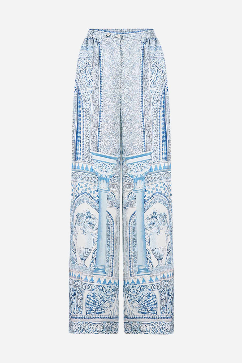 Button Front Lounge Pant in The Hum of the Alhambra