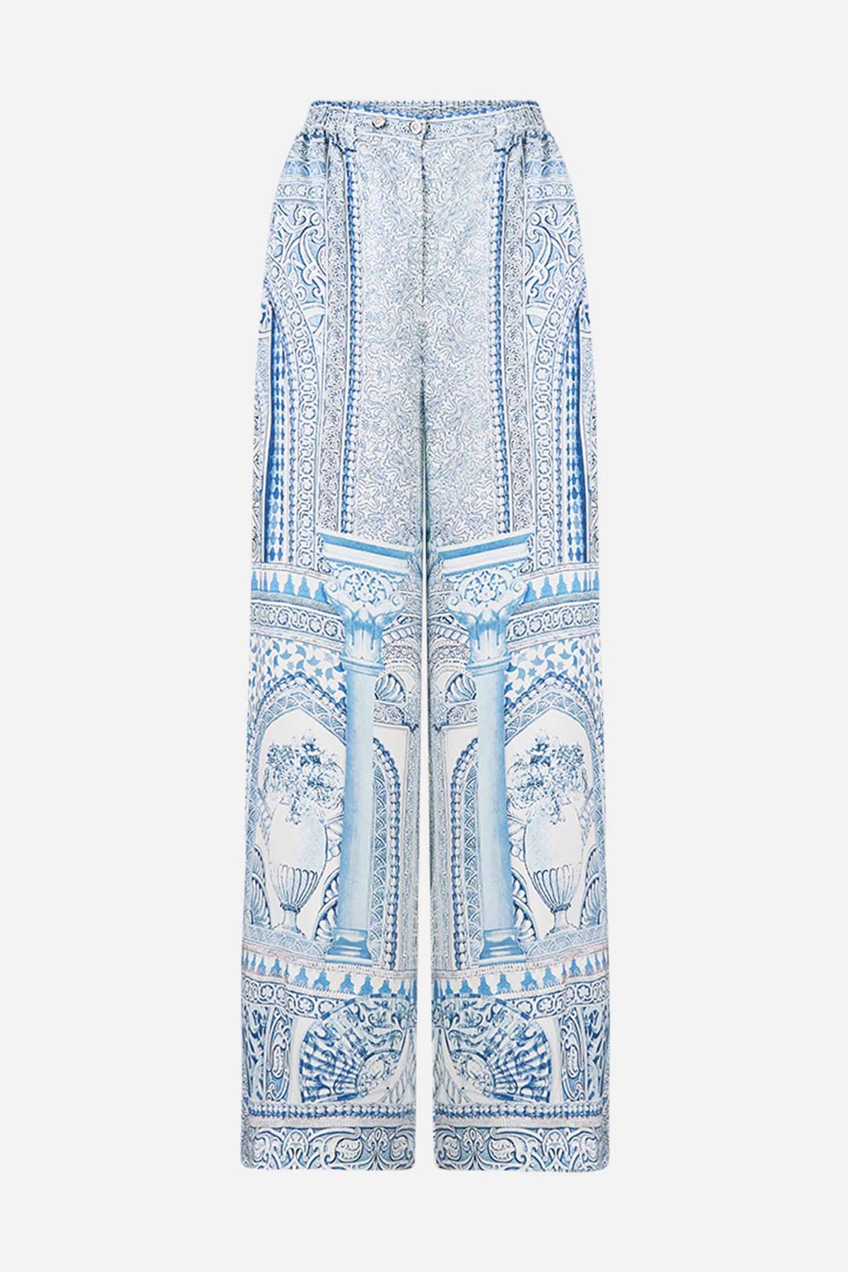 Button Front Lounge Pant in The Hum of the Alhambra